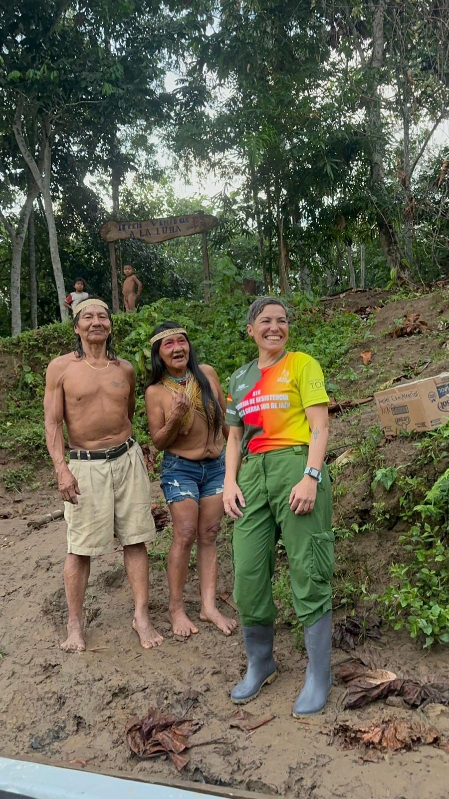 Bienvenida a una comunidad del territorio